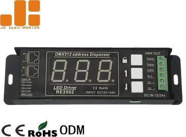 Divisor de la señal del monocanal DMX con el modo de dirección del indicador digital DC12V - 24V
